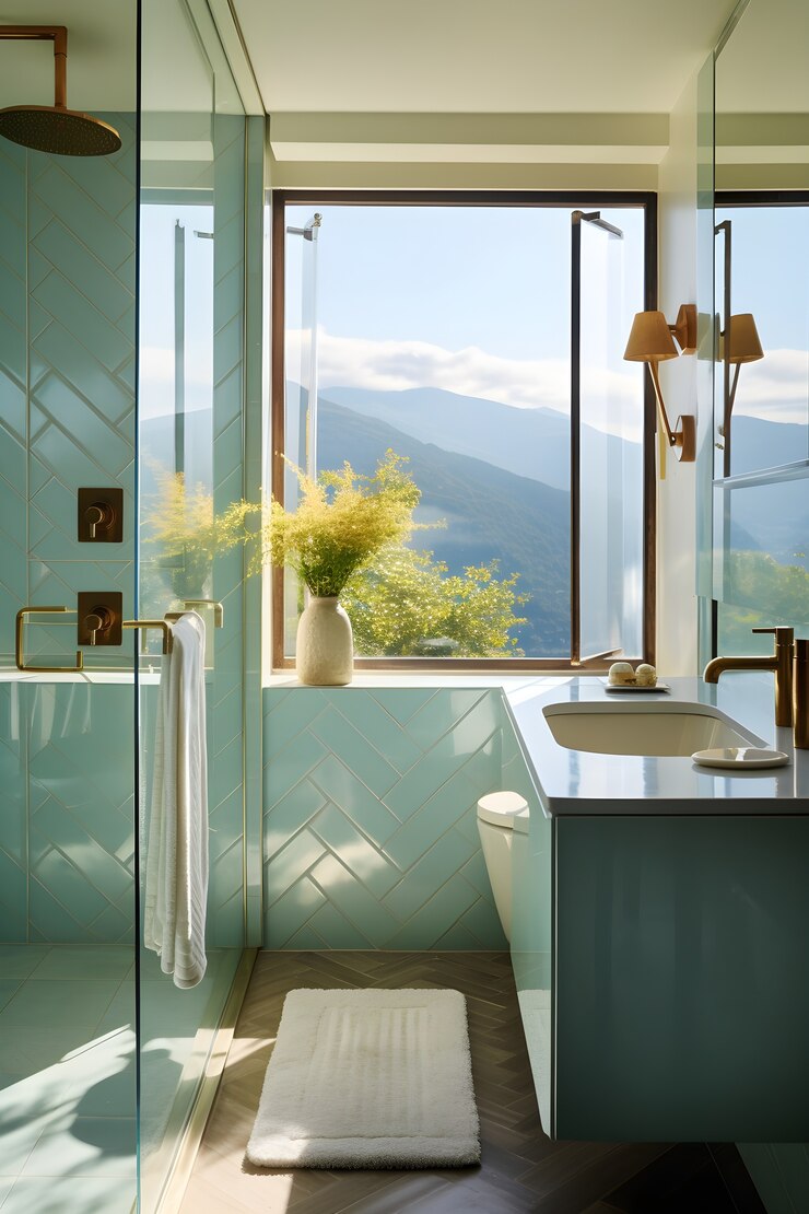 Stylish eco-friendly bathroom renovation in Canberra
